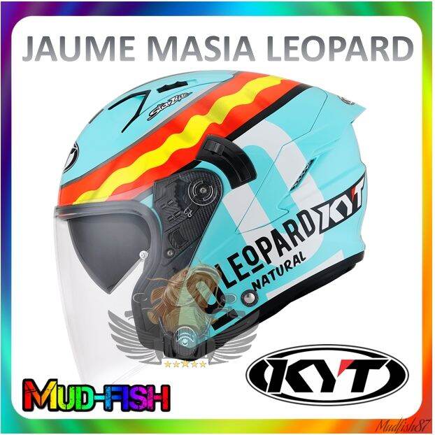 Kyt Nfj Jaume Masia Leopard Spain Nf J Helmet Lazada