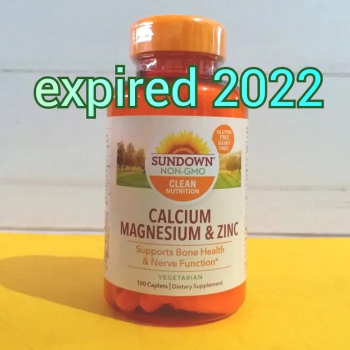 Sundown Naturals Calcium Magnesium Zinc Caplets Lazada Indonesia