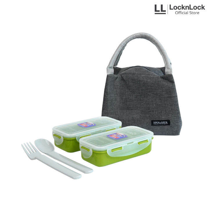 Locknlock Kotak Makan Lunch Box Set Lazada Indonesia