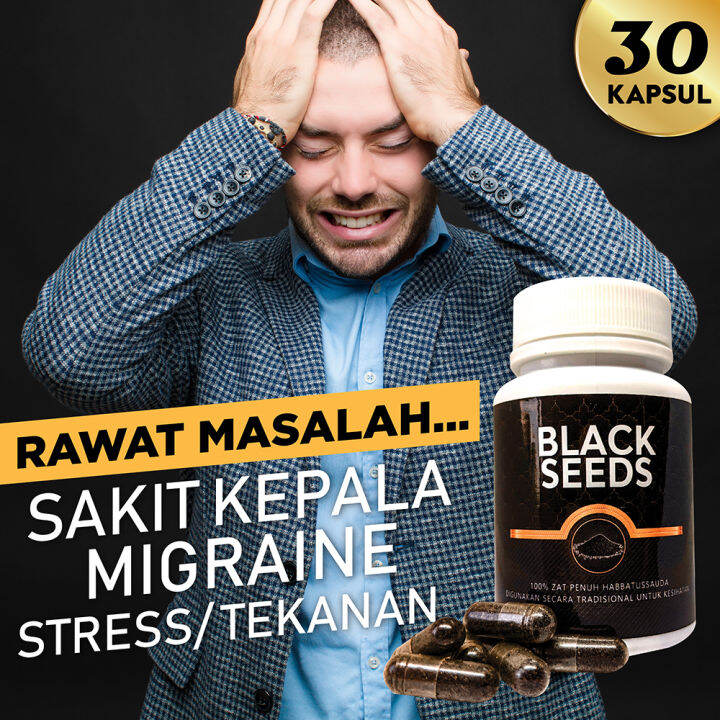 Kapsul Habatussauda Original Habbatus Sauda Black Seeds Capsule Ori