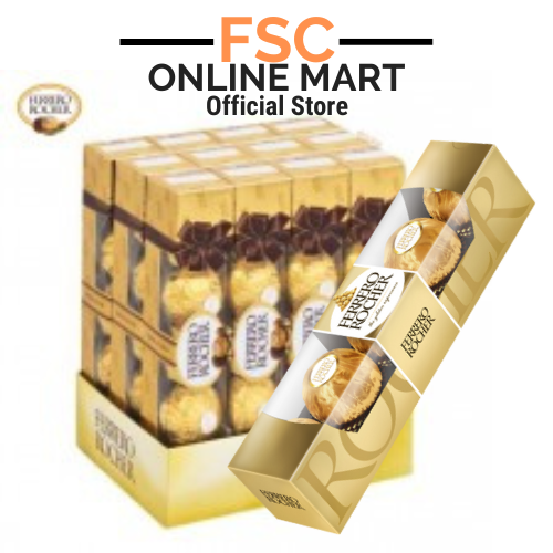 FSC Ferrero Rocher T5 62 5gm X 12pkt Gift Pack Lazada