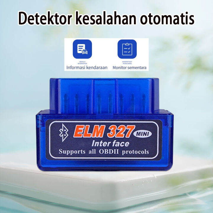 ELM327 Mini OBD OBD2 Bluetooth Wireless Car Scanner V1 5 V2 1 Alat Scan