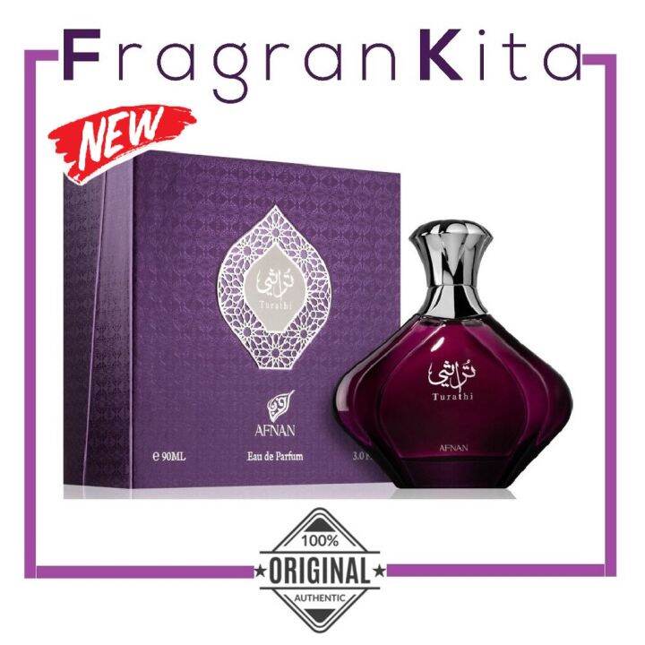 Afnan Turathi Femme Purple Ml Edp Lazada