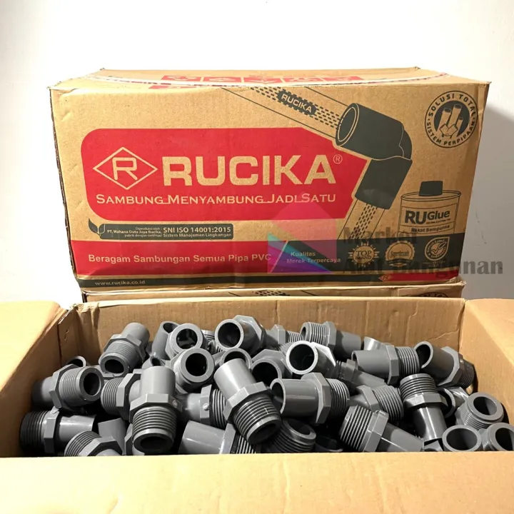 Socket Drat Luar 1 X 1 2 PVC RUCIKA AW SDL 1x1 2 Inci Sock Sok