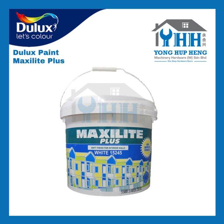 DULUX Maxilite Plus Emulsion Paint 7L Interior Wall Ceiling Water