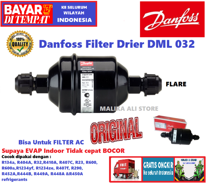 Danfoss Filter Drier DML 032 BISA Untuk Filter AC Split Dijamin Indoor