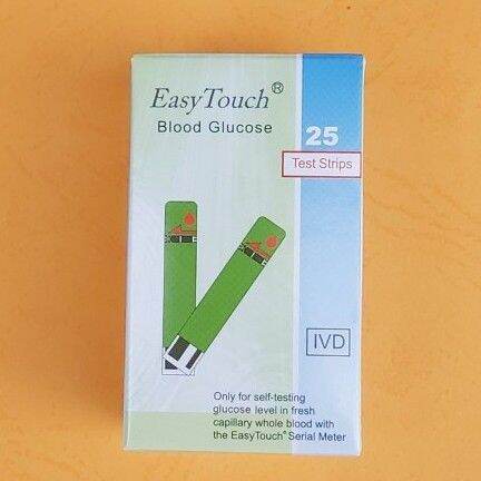 Strip Gula Darah Easy Touch Blood Glucosa Et Stik Glucose Refil