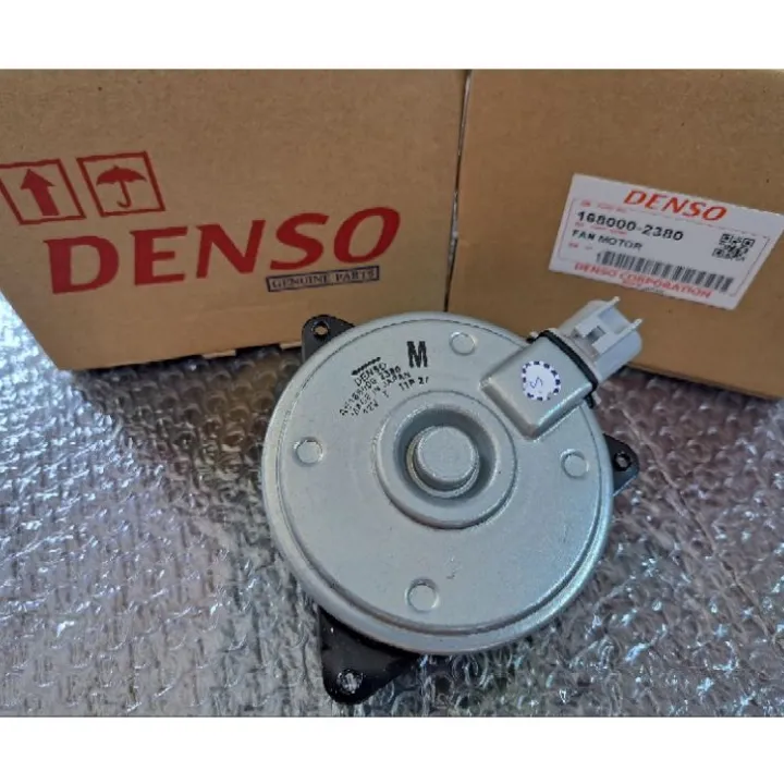 168000 2380 ORIGINAL DENSO RADIATOR FAN MOTOR PERODUA MYVI LAGI BEST