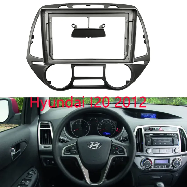 9 Inch 2 DIN Car Radio For Hyundai I20 2012 Frame Panel Stereo CD Panel