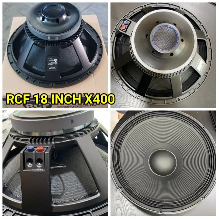 Speaker Component Komponen Woofer RCF LF18 X400 Woofer 18 Inch Grade A