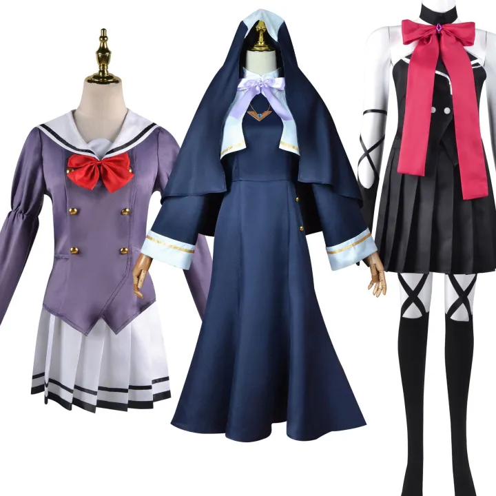 New Anime Engage Kiss Cosplay Costumes Kisara Sharon Holygrail Cos