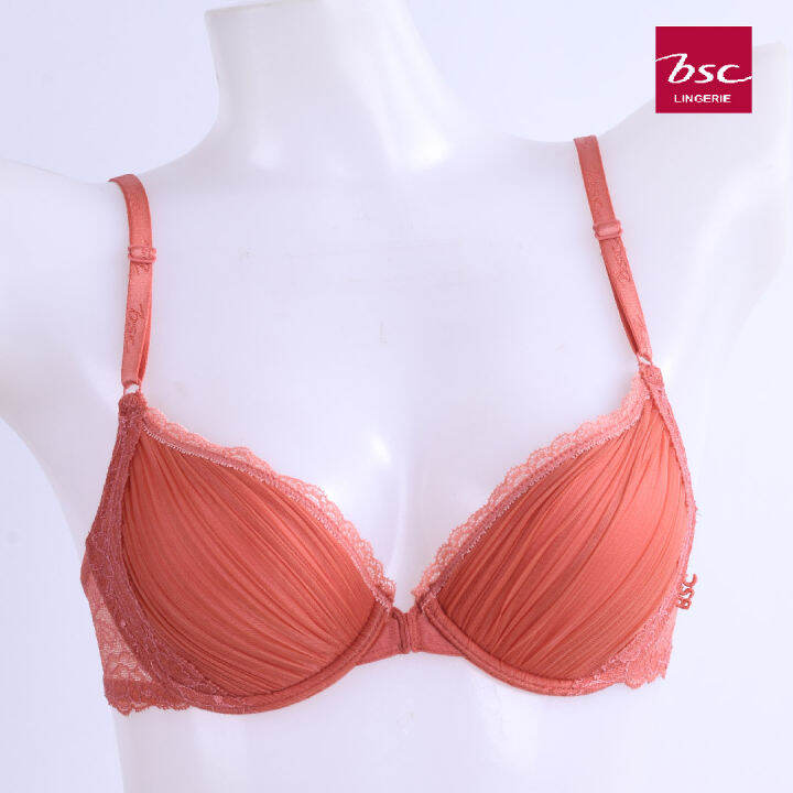 BSC lingerie ชดชนในบรา MOLD BRA บรารปแบบเสรมฟองนำดนทรงตะขอหนา