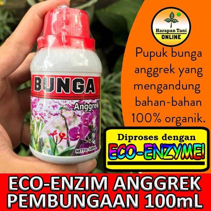 Pupuk Eco Enzyme Bunga Anggrek 100mL Pembungaan Anggrek Organik