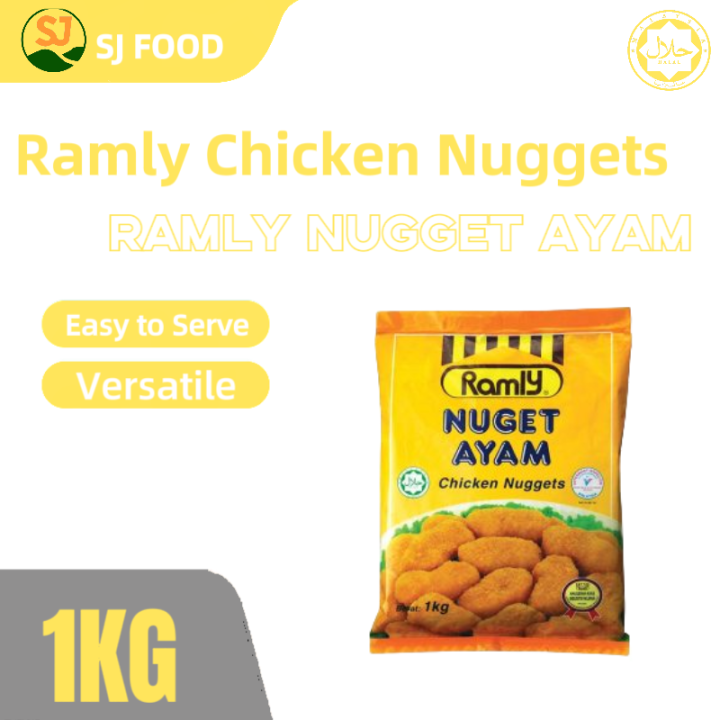 HALAL Ramly Chicken Nugget 1kg Lazada