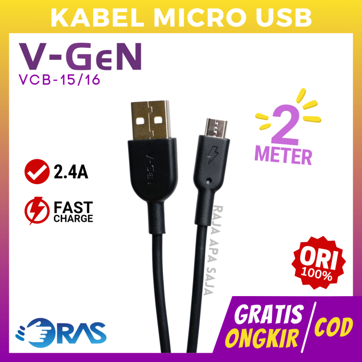 Kabel Charger Micro Usb Meter Fast Charging A Casan Carger Carjer