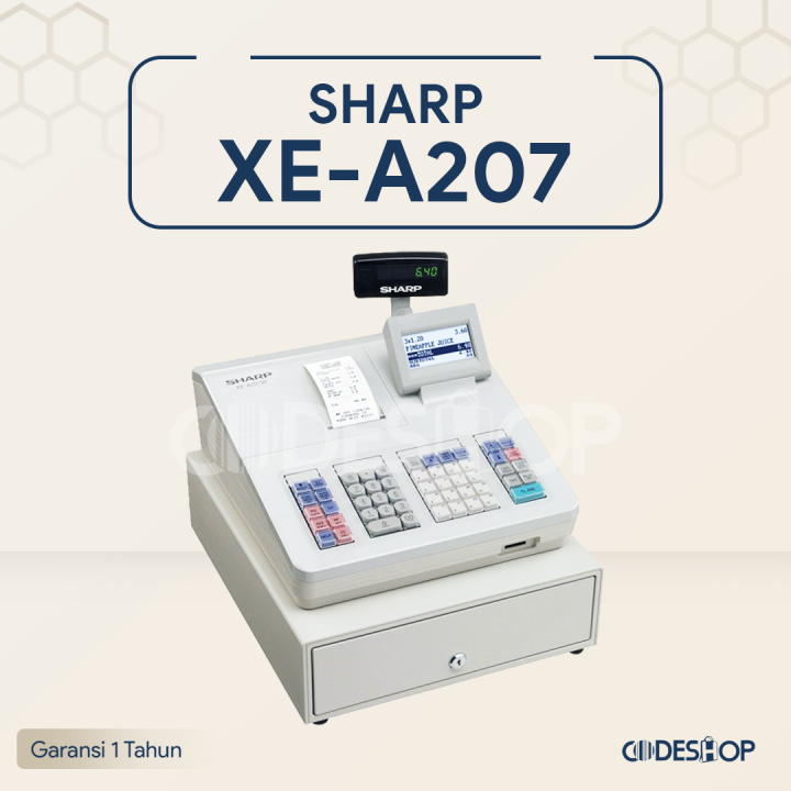 Cash Register Sharp Xe A White Lazada Indonesia