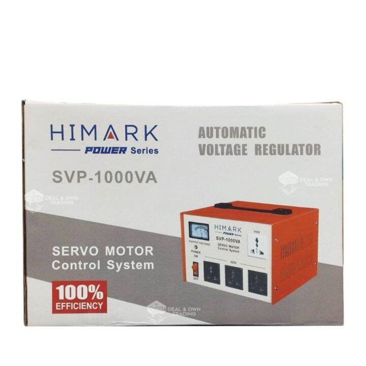 Himark SVP 1000 VA AVR Automatic Voltage Regulator 1000W Lazada PH