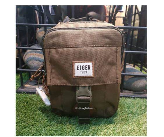 Eiger Tas Selempang Sender Arc Pouch L Kakhi Lazada Indonesia