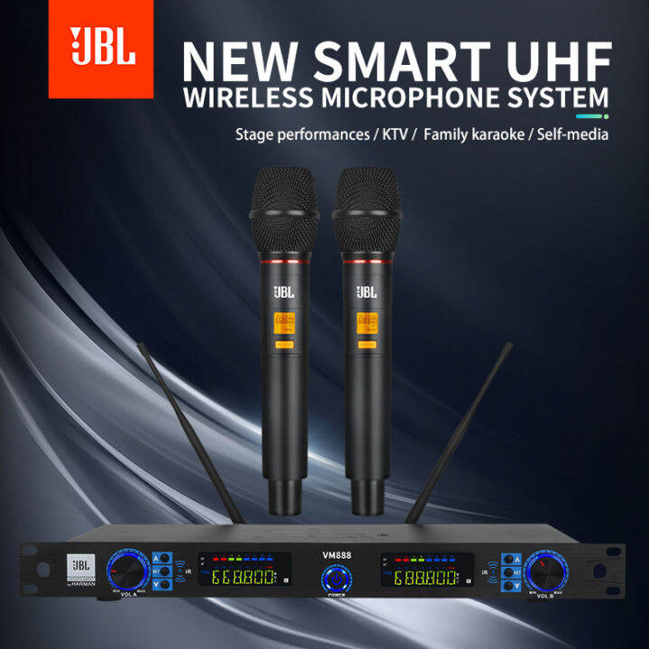 JBL Microphone Wireless 1 To 2 VM500 VM888 VM900 Microphone