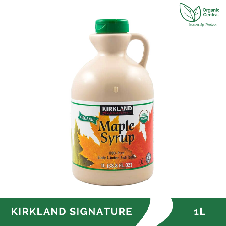 Kirkland Signature Organic Gluten Free Pure Grade A Amber Rich