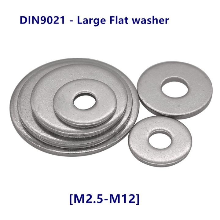 DIN9021 GB96 M2 5 M3 M4 M5 M6 M8 M10 M12 304 316 Stainless Steel Large