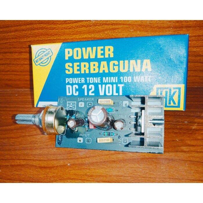 KIT POWER MINI MONO 12V DC TDA2003 PLUS TONE Lazada Indonesia