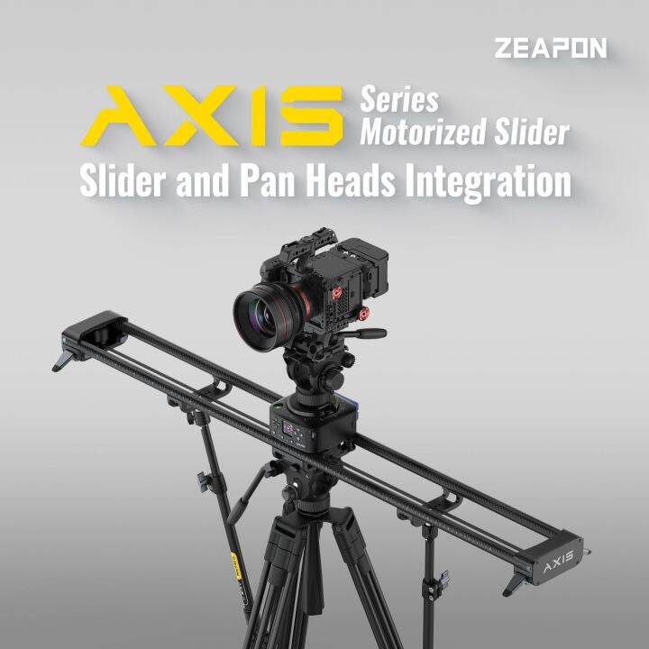 ZEAPON AXIS 80 100 120 Pro Carbon Fiber Motorized Slider 2023