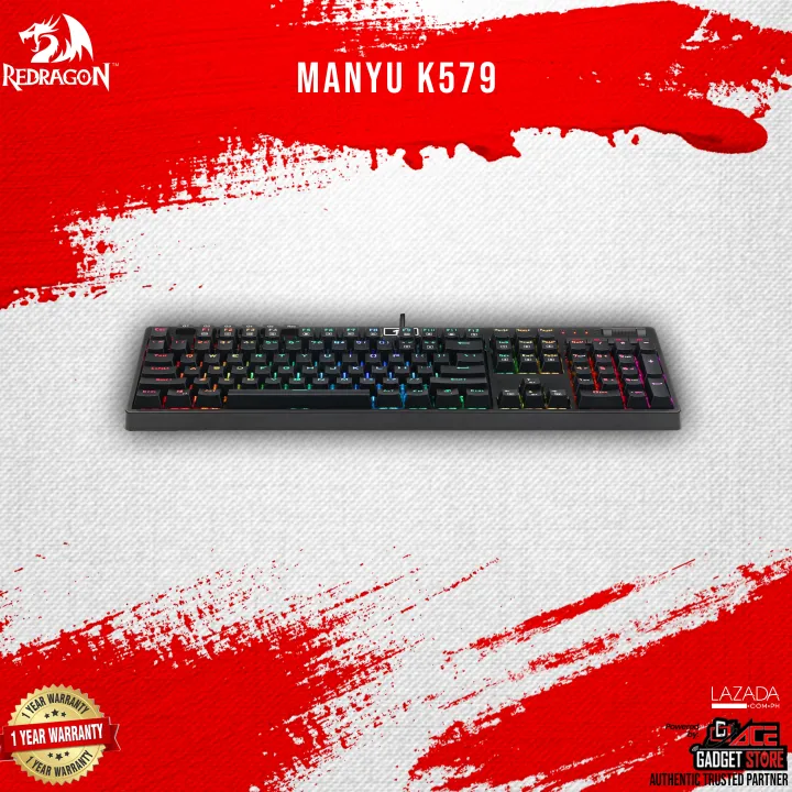 Redragon Manyu K Mechanical Rgb Gaming Keyboard Lazada Ph