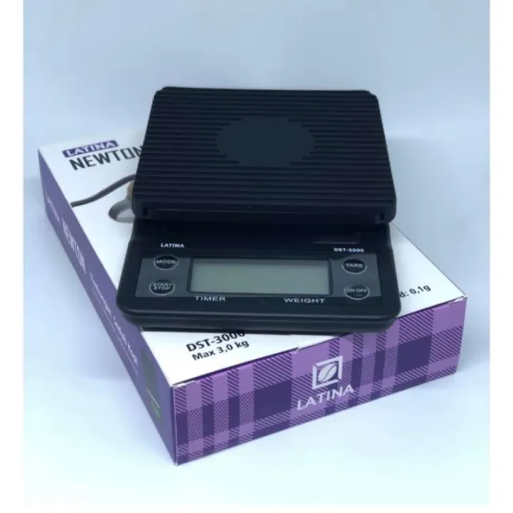 Latina Newton DST 3000 V60 Drip Scale Timbangan Digital 0 1 Gr