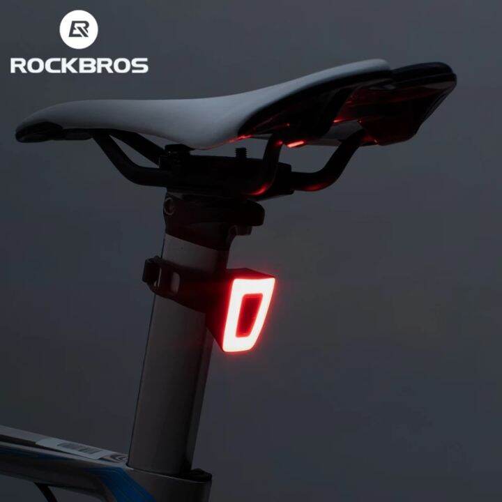 Rockbros Helmet Taillight Multifunctional Leightweight Usb Rechargeable