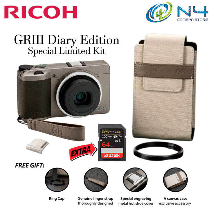 Ricoh GR III Diary Edition Special Limited Kit Worldwide 2000 Units