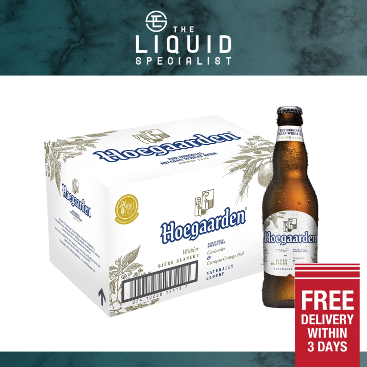 Hoegaarden White Beer Bottles 24 Pints X 330ml Lazada Singapore