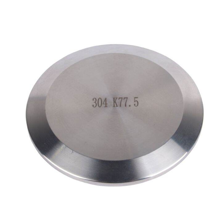 304 Stainless Steel Sanitary Tri Clamp Solid End Cap Sanitary Pipe