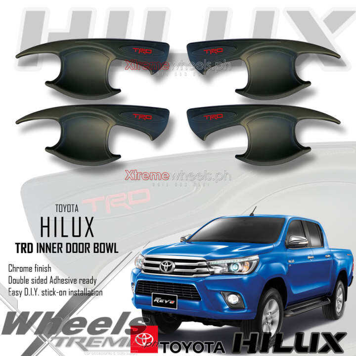 Toyota Hilux Conquest Rocco 2016 2023 TRD Matte Black Inner Bowl