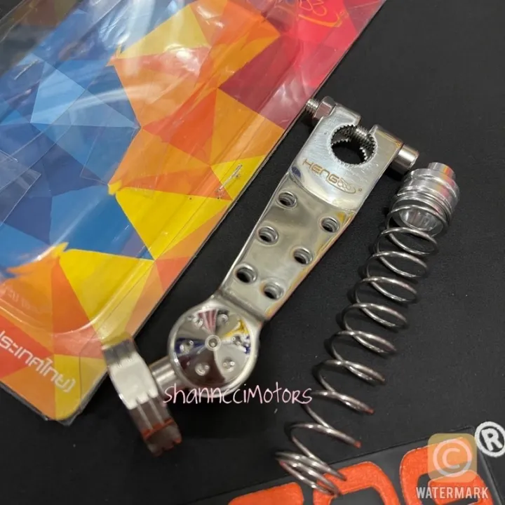 HENG BRAKE ARM SET MIO M3 MIO SOUL I 125 AEROX WHITE GOLD Lazada PH