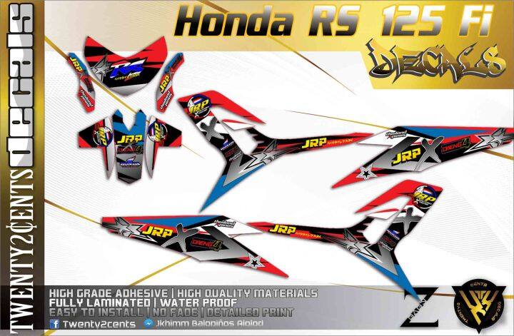 Honda Rs Fi Decals High Quality Stickers Jrp Lazada Ph