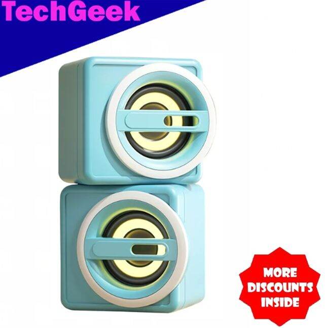 Tg K Portable Computer Wired Speakers Usb Powered Desktop Mini Speaker