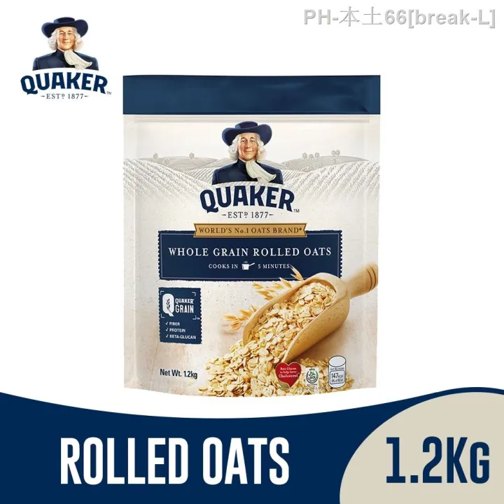 Break L Quaker Rolled Oats Kg Lazada Ph