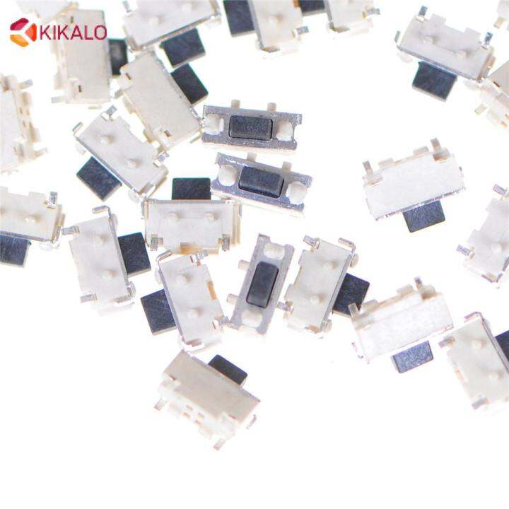 KIKALO 50Pcs Momentary Tactile Tact Push Button Switch Surface Mount