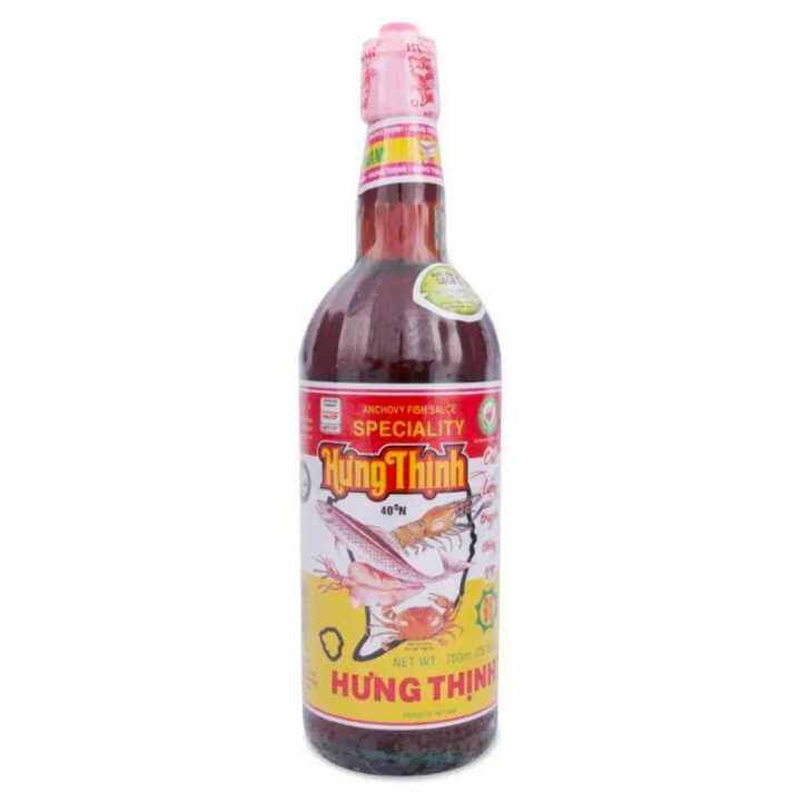 Halal Hung Thinh Anchovy Sauce Specialties Fish Sauce Ml Nuoc