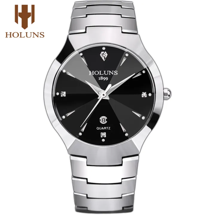 Relogio Masculino Holuns Tungsten Steel Men Watch Quartz Brand Luxury