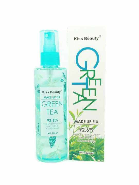 Kiss Beauty Green Tea Makeup Fix Setting Spray Ml Lazada