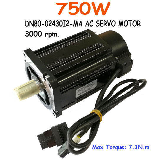 750W 80ST M02430 AC Servo Motor SKU 030225 F0 Lazada Co Th