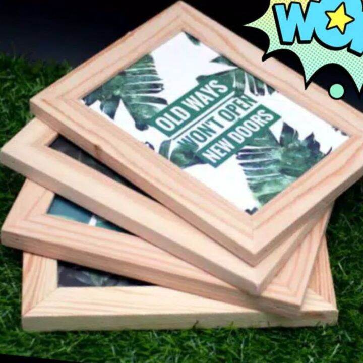 5R 13x18 CM FIGURA KAYU FIGURA FOTO FRAME FOTO JATI BELANDA