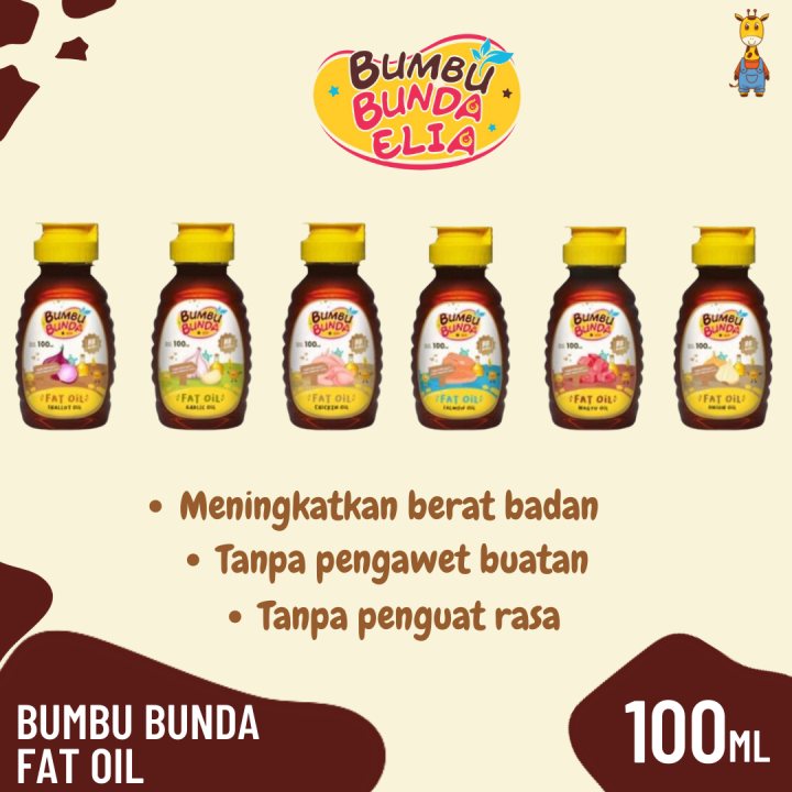 Bumbu Bunda Elia Chicken Fat Oil Beef Fat Oil Minyak Mpasi Bb