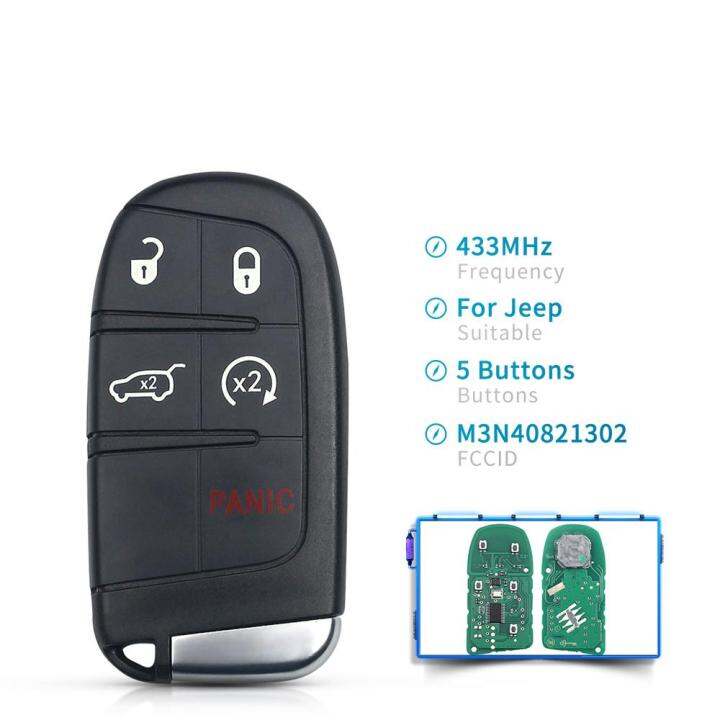 Bochangkeyyou Replacement Buttons Smart Remote Key M N Fob