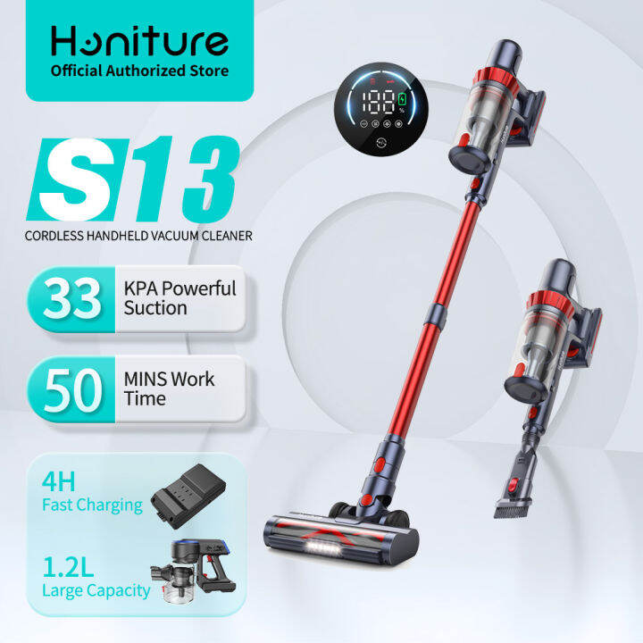 HONITURE S13 Cordless Vacuum Cleaner 400W 33Kpa Stick Wireless Vacuum