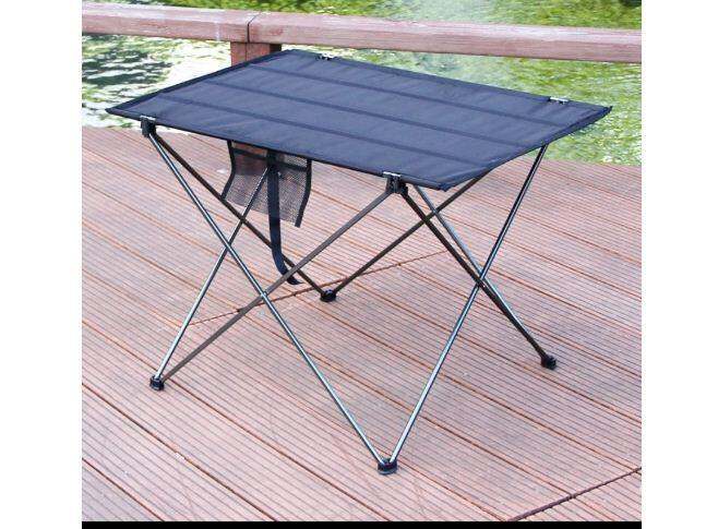 Meja Lipat Portable Outdoor Camping Folding Table Alumunium Ringan