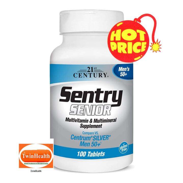 St Century Sentry Senior Men S Multivitamin Multimineral