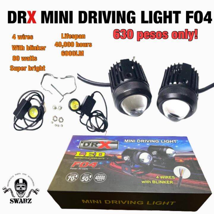 Mini Driving Light DRX F04 80watts Lazada PH